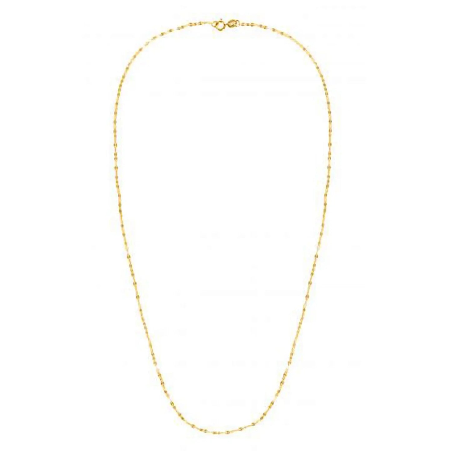14k Yellow Gold Alternate Valentino Chain (1.40 mm) RCJ Chains CELESTIA LUXE JEWELLERS