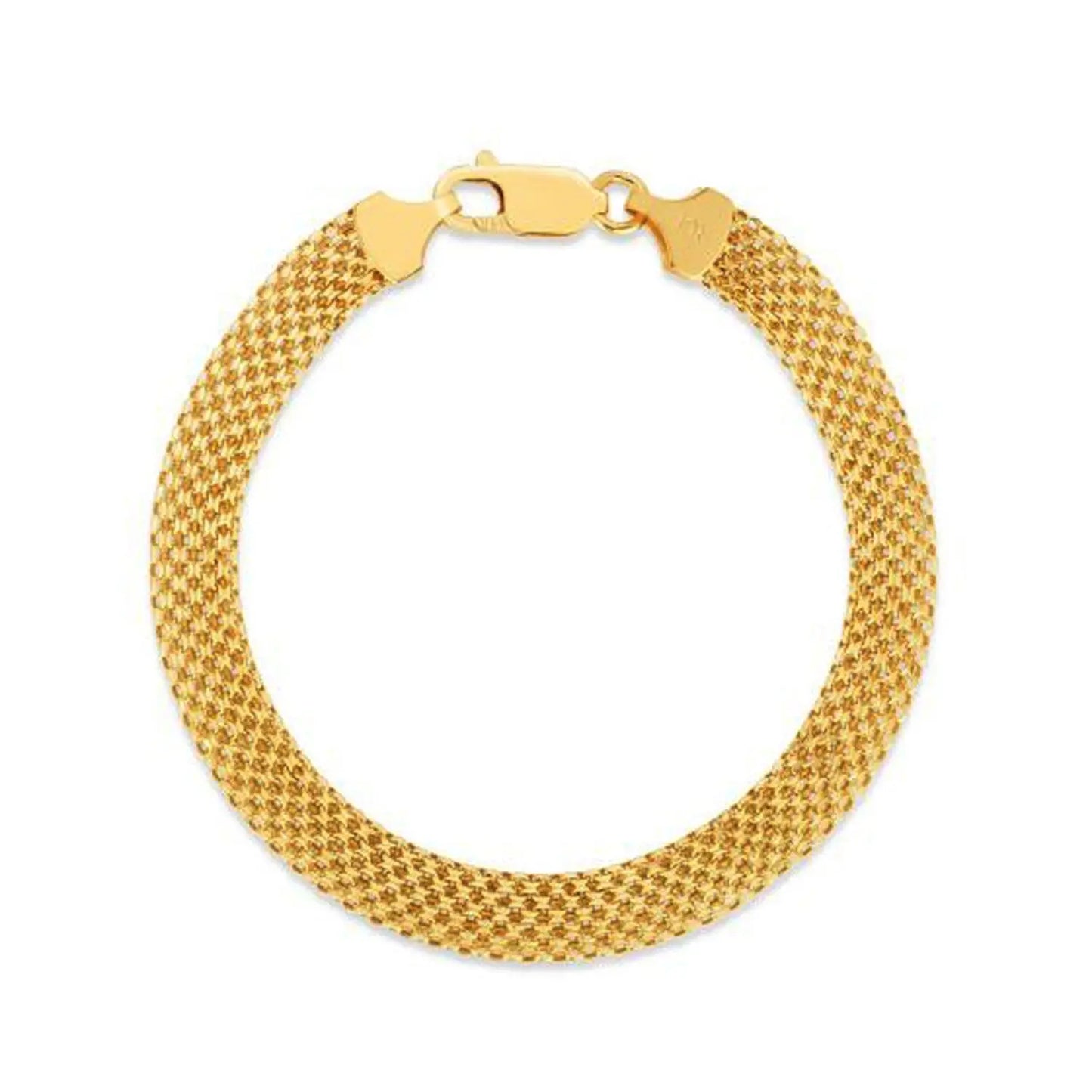 14k Yellow Gold Bismark Bracelet (7.00 mm) RCJ Bracelets CELESTIA LUXE JEWELLERS