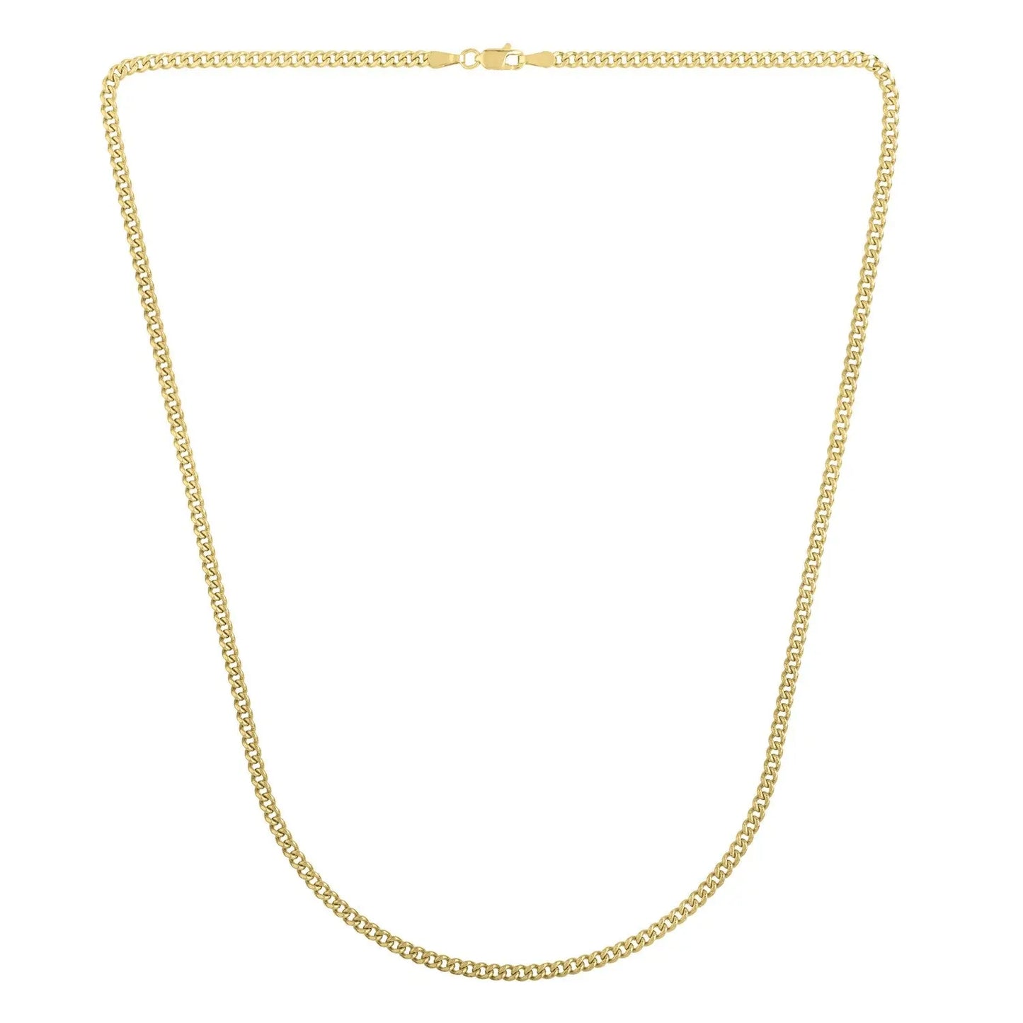 14k Yellow Gold Light Gourmette Chain (2.80 mm) RCJ Chains CELESTIA LUXE JEWELLERS