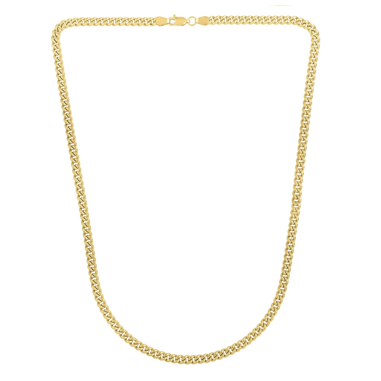 14k Yellow Gold Light Gourmette Chain (4.10 mm) RCJ Chains CELESTIA LUXE JEWELLERS