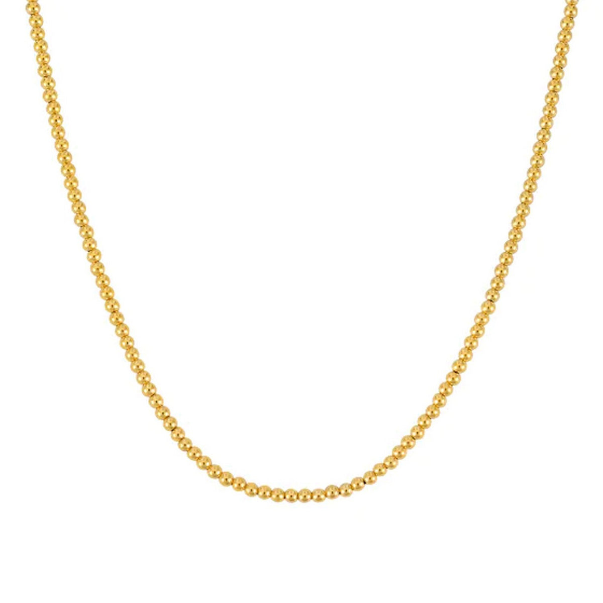 14k Yellow Gold Bead Chain
