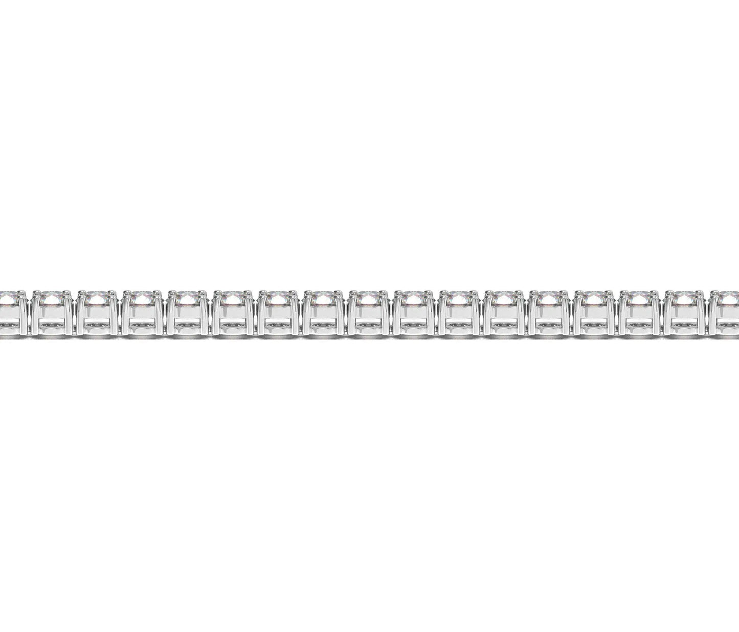 Lab Grown Round Diamond Tennis Bracelet in 14k White Gold (6 cctw F/G VS2/SI1) RCJ Bracelets CELESTIA LUXE JEWELLERS