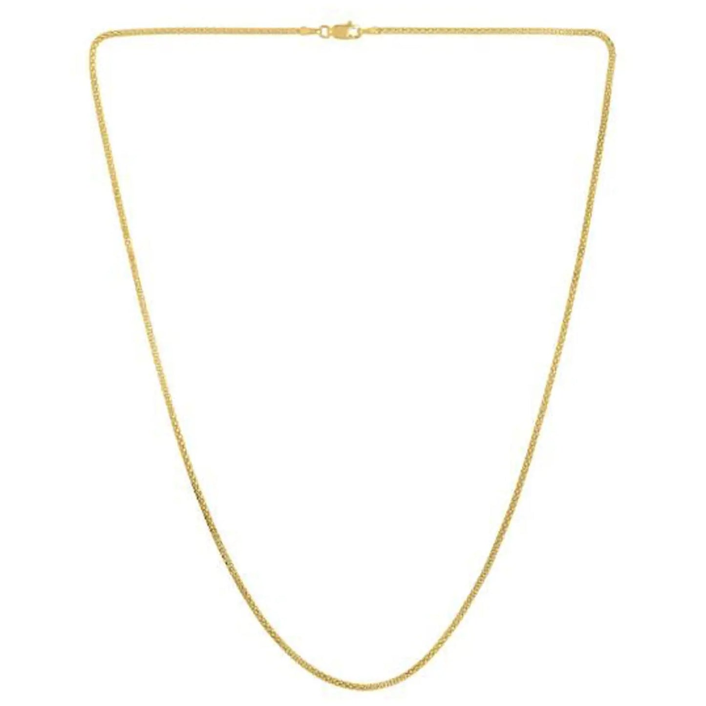 Popcorn Chain in 14k Yellow Gold (1.60 mm) RCJ Chains CELESTIA LUXE JEWELLERS