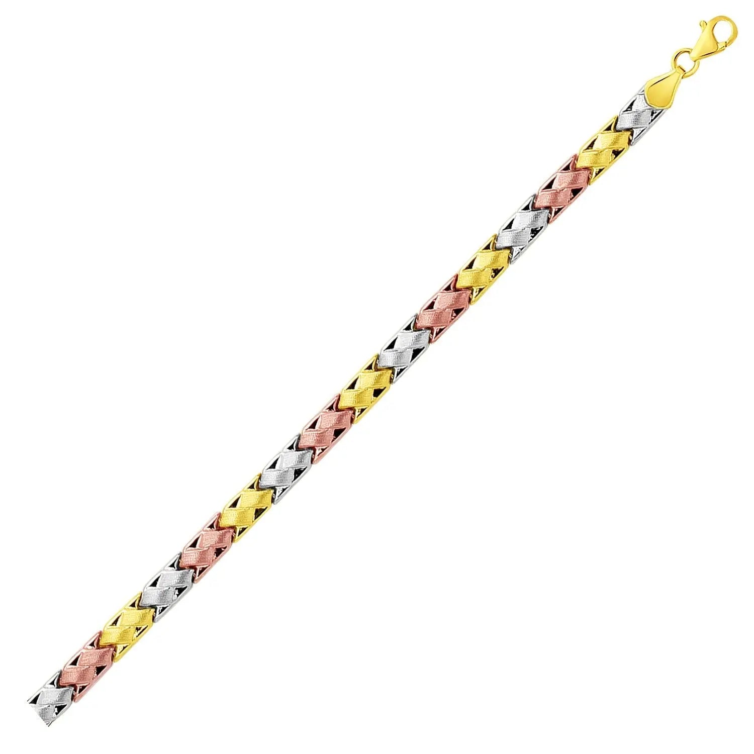 Tri colored CELESTIA LUXE JEWELLERS