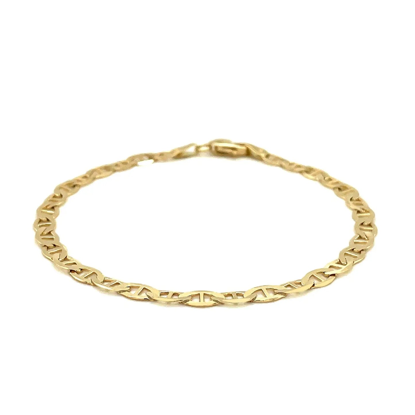 10k Yellow Gold Mariner Link Bracelet (4.50 mm) RCJ Bracelets  CELESTIA LUXE JEWELLERS