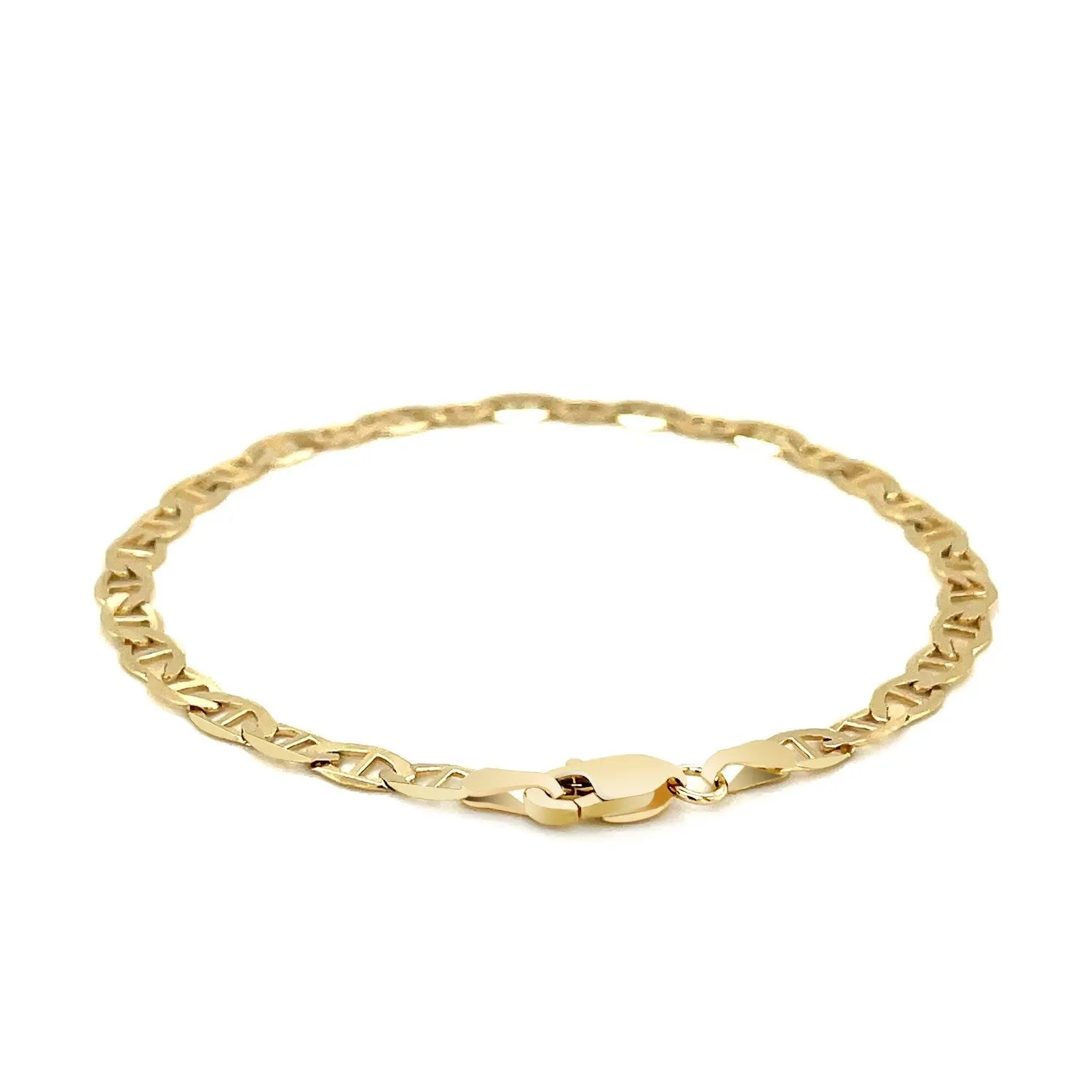 10k Yellow Gold Mariner Link Bracelet (4.50 mm) RCJ Bracelets  CELESTIA LUXE JEWELLERS