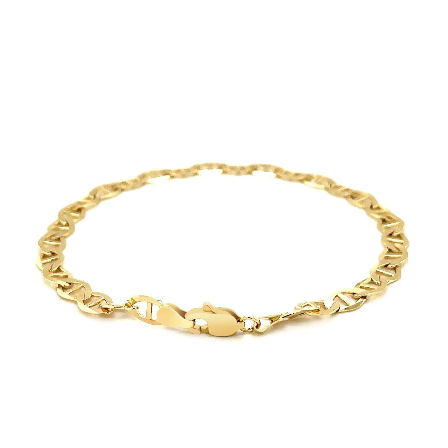 10k Yellow Gold Mariner Link Bracelet (5.10 mm) RCJ Bracelets  CELESTIA LUXE JEWELLERS
