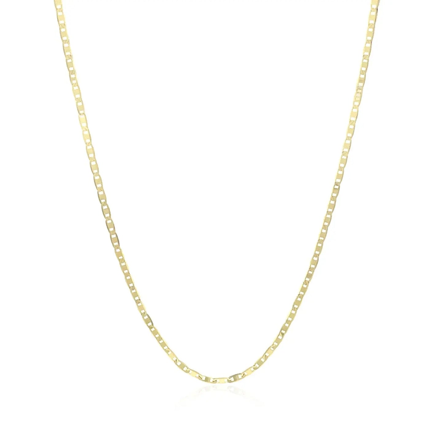 10k Yellow Gold Mariner Link Chain (1.20 mm) RCJ Chains  CELESTIA LUXE JEWELLERS