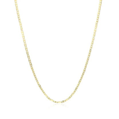 10k Yellow Gold Mariner Link Chain (1.20 mm) RCJ Chains  CELESTIA LUXE JEWELLERS