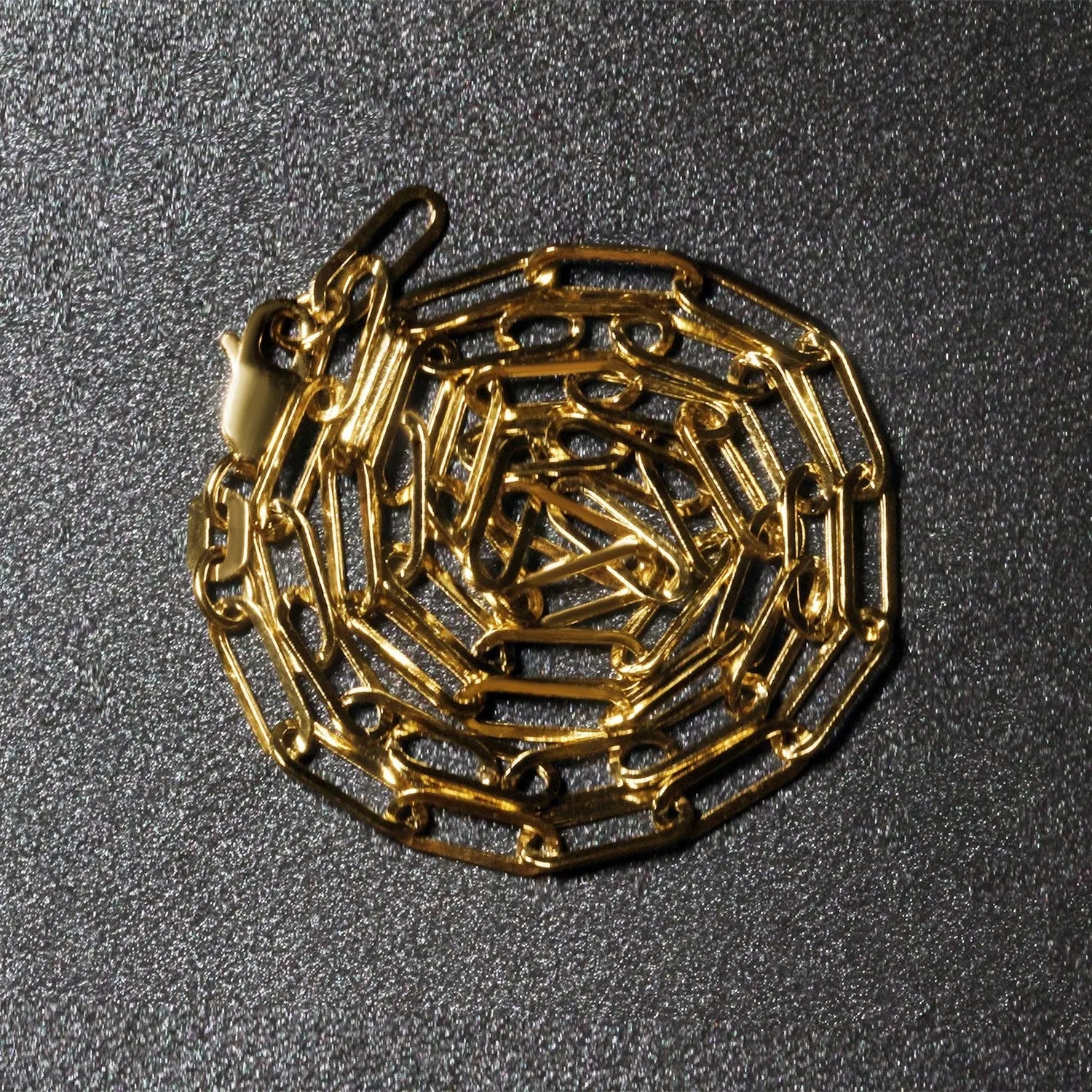 14K Yellow Gold Wide Paperclip Chain (3.20 mm) RCJ Chains  CELESTIA LUXE JEWELLERS