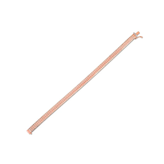 14k Rose Gold Diamante Flex Bracelet (5.80 mm) RCJ Bracelets  CELESTIA LUXE JEWELLERS
