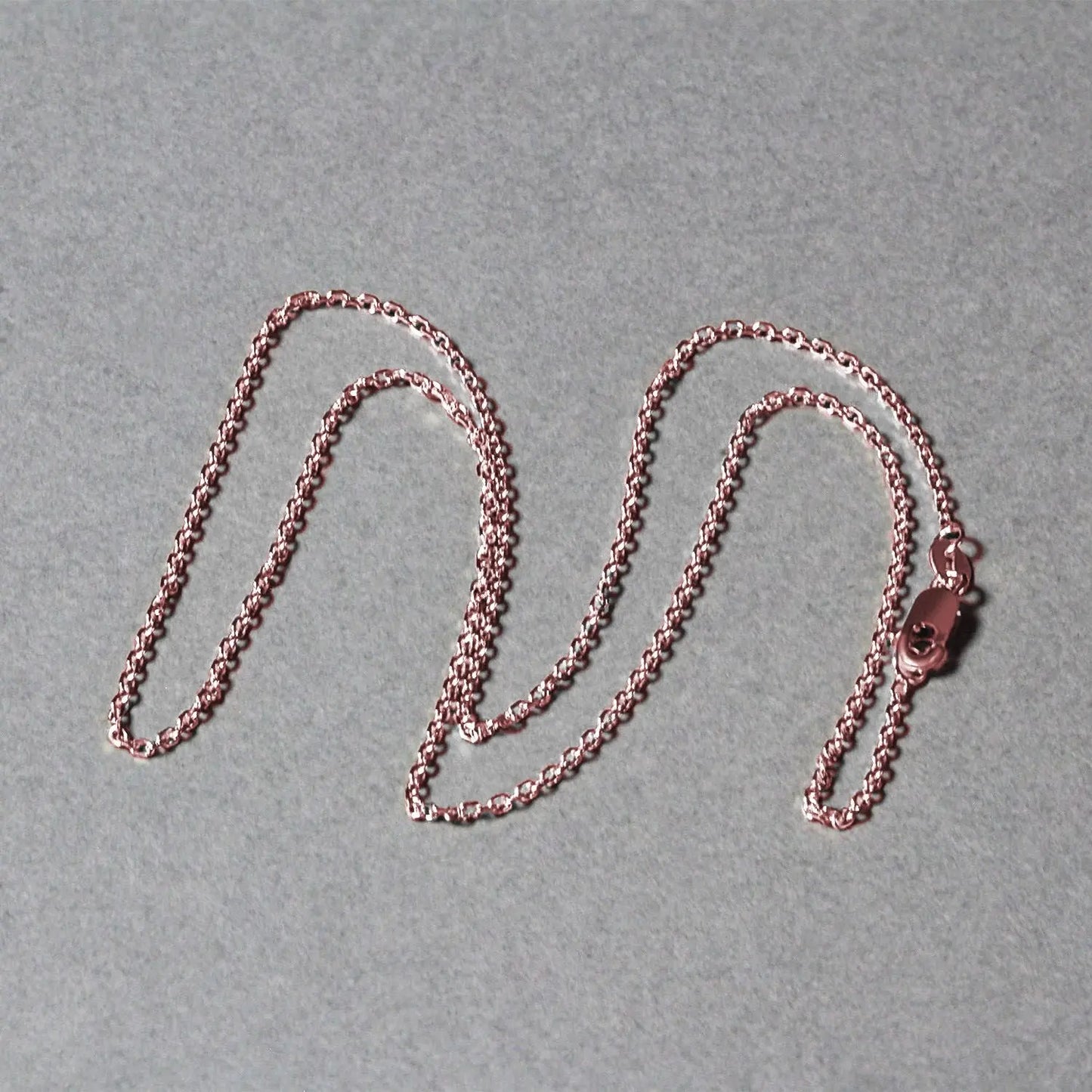 14k Rose Gold Diamond Cut Cable Link Chain (1.30 mm) RCJ Chains  CELESTIA LUXE JEWELLERS