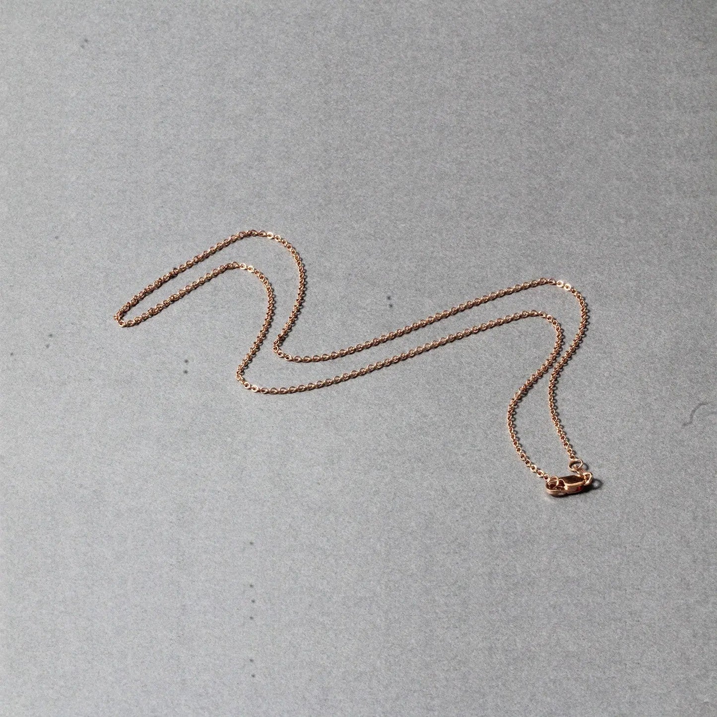 14k Rose Gold Round Cable Link Chain (1.25 mm) RCJ Chains  CELESTIA LUXE JEWELLERS