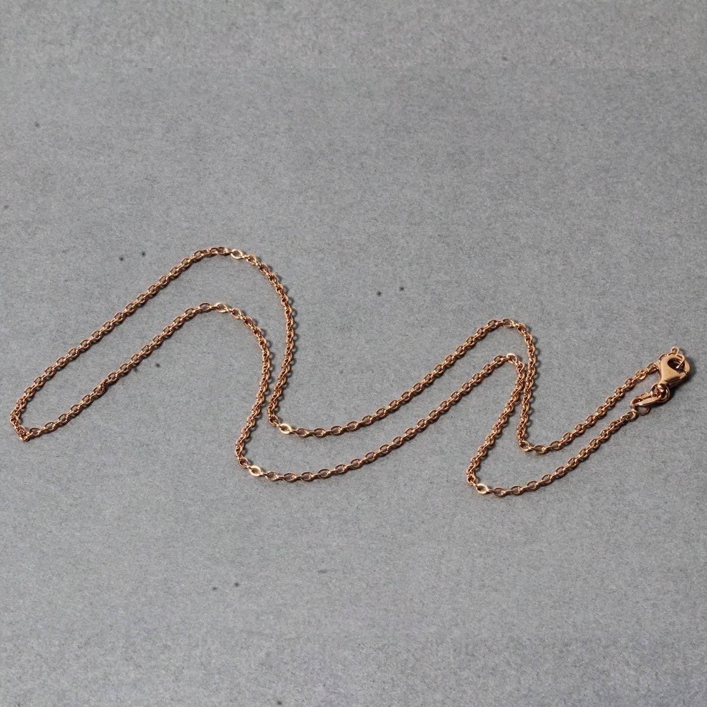 14k Rose Gold Round Cable Link Chain (1.50 mm) RCJ Chains  CELESTIA LUXE JEWELLERS