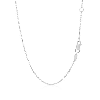 14k White Gold Smooth Flat Horizontal Bar Style Necklace RCJ Necklaces  CELESTIA LUXE JEWELLERS