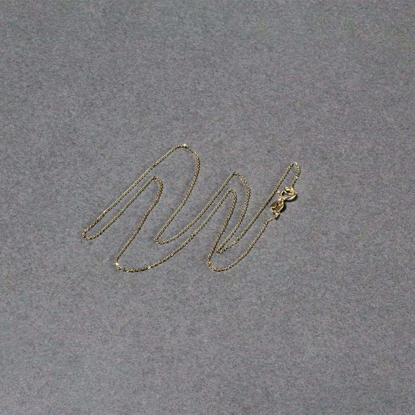 14k Yellow Gold Diamond Cut Cable Link Chain (0.68 mm) RCJ Chains  CELESTIA LUXE JEWELLERS