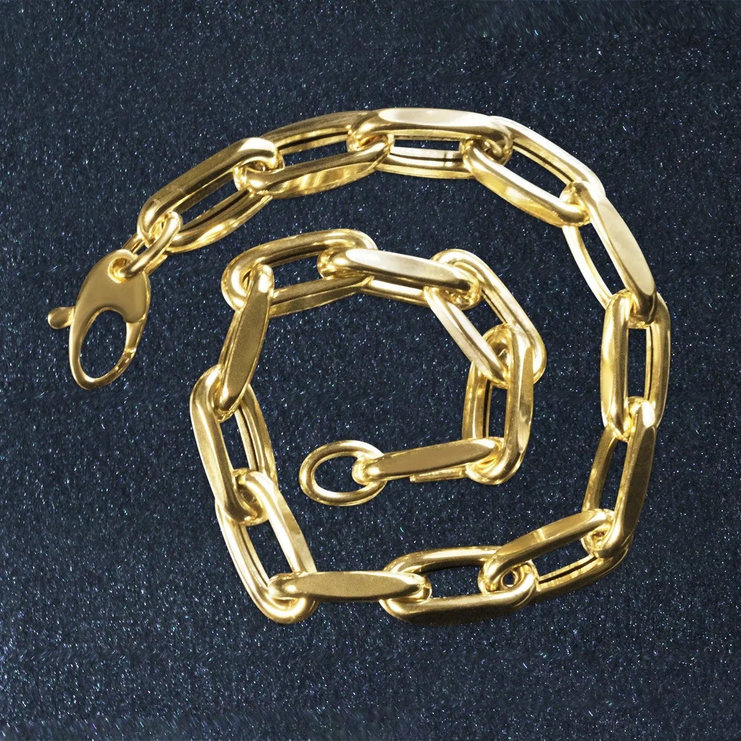14k Yellow Gold French Cable Link Bracelet  (6.00 mm) RCJ Bracelets  CELESTIA LUXE JEWELLERS
