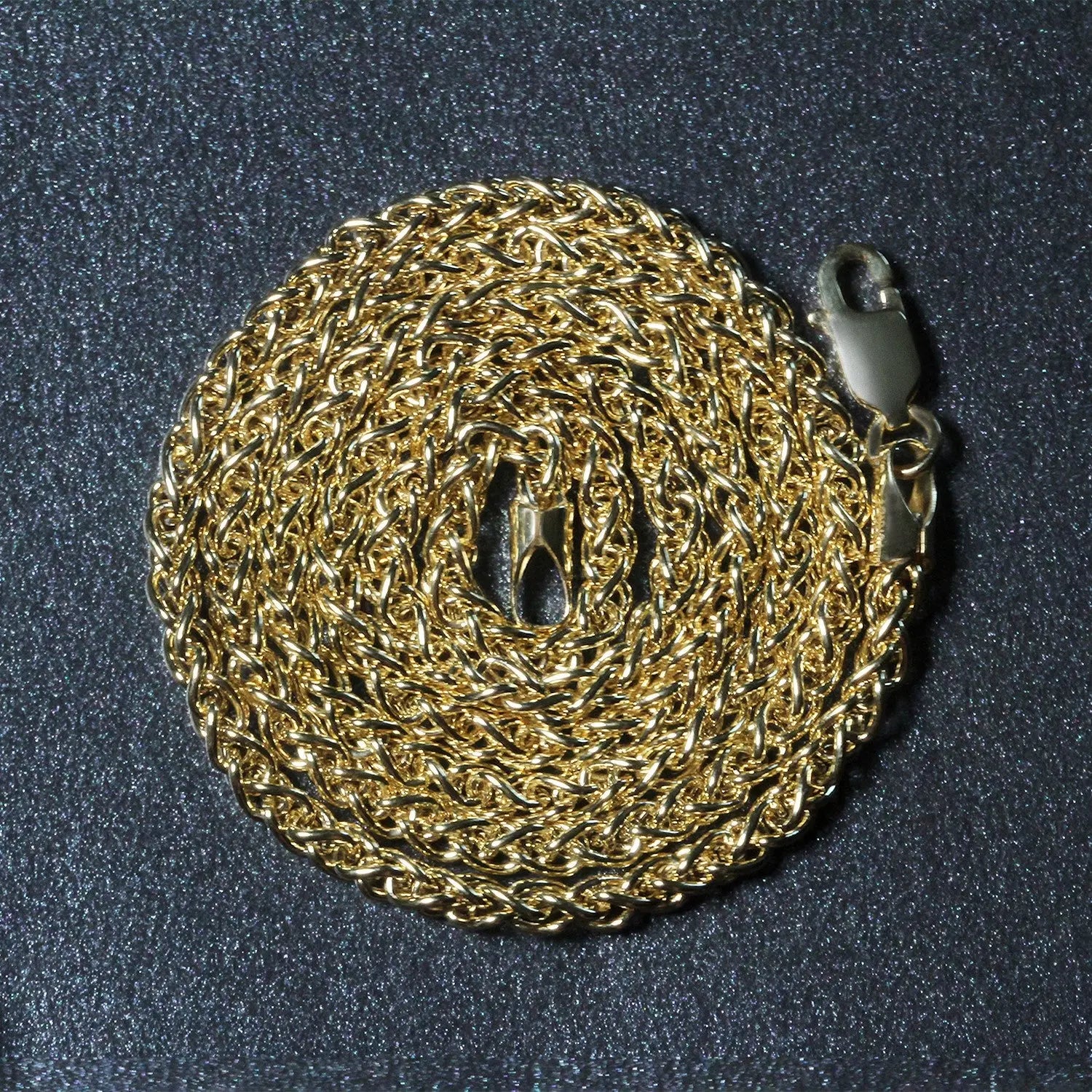 14k Yellow Gold Light Weight Wheat Chain (2.80 mm) RCJ Chains  CELESTIA LUXE JEWELLERS