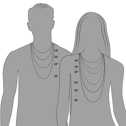 14k Yellow Gold Necklace with Eight Pointed Star and Beads RCJ Necklaces  CELESTIA LUXE JEWELLERS