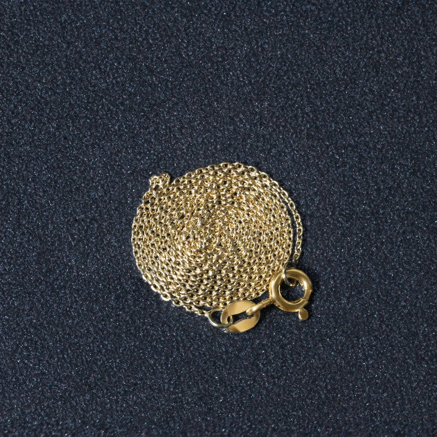 14k Yellow Gold Oval Cable Link Chain (0.97 mm) RCJ Chains  CELESTIA LUXE JEWELLERS