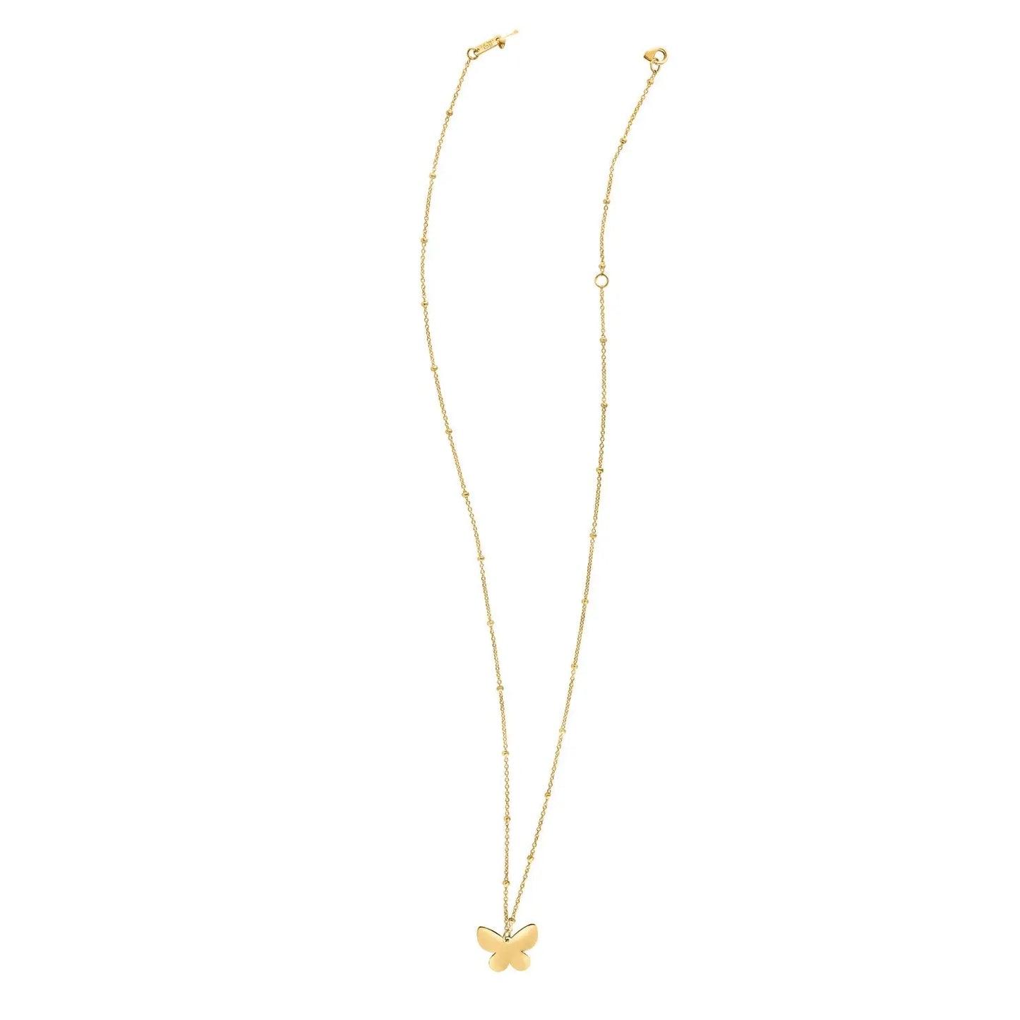 14k Yellow Gold Ppillon Butterfly Necklace RCJ Necklaces  CELESTIA LUXE JEWELLERS