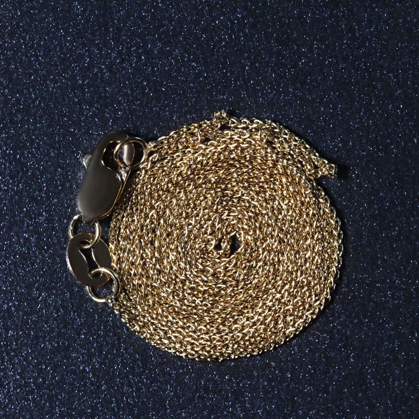 14k Yellow Gold Round Wheat Chain (0.80 mm) RCJ Chains  CELESTIA LUXE JEWELLERS