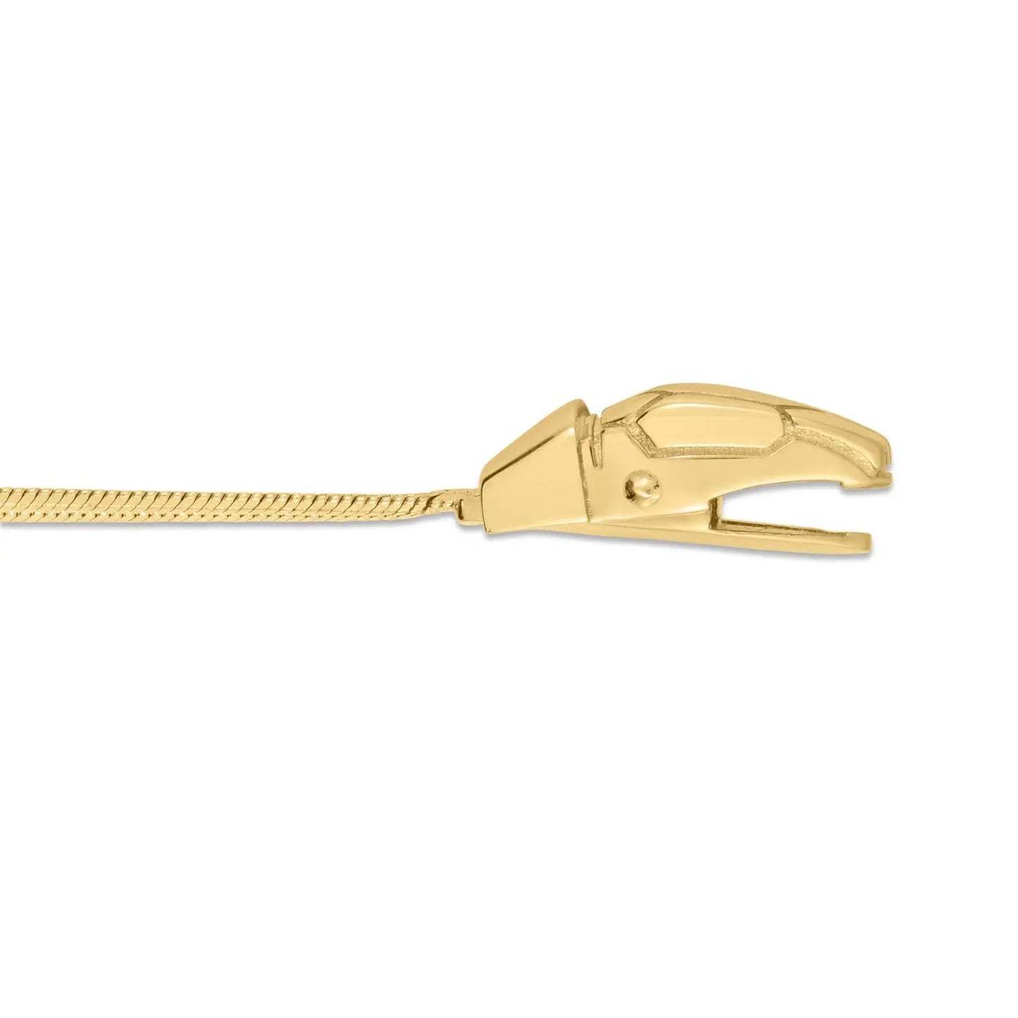 14k Yellow Gold Serpent Necklace RCJ Necklaces  CELESTIA LUXE JEWELLERS