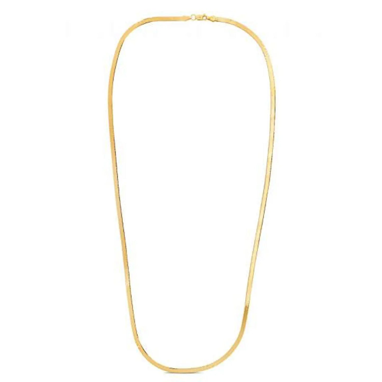 14k Yellow Gold Super Flex Herringbone Chain (1.50 mm) RCJ Chains  CELESTIA LUXE JEWELLERS