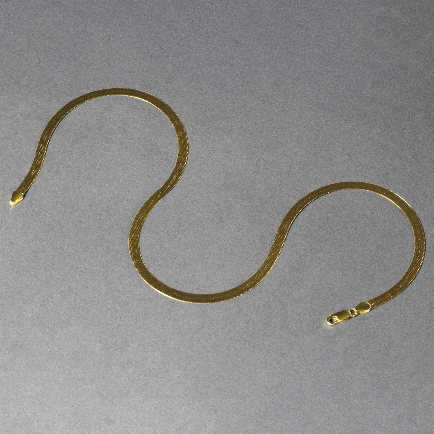 14k Yellow Gold Super Flex Herringbone Chain (6.00 mm) RCJ Chains  CELESTIA LUXE JEWELLERS