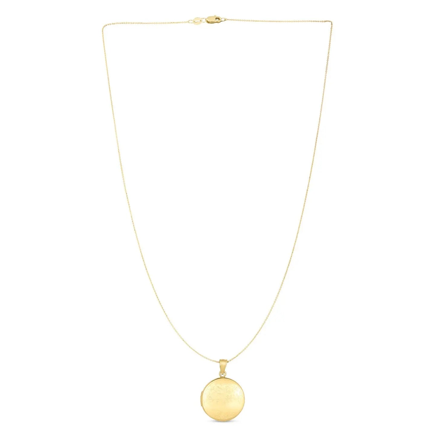 14k Yellow Gold Tree of Life Locket Necklace RCJ Necklaces  CELESTIA LUXE JEWELLERS