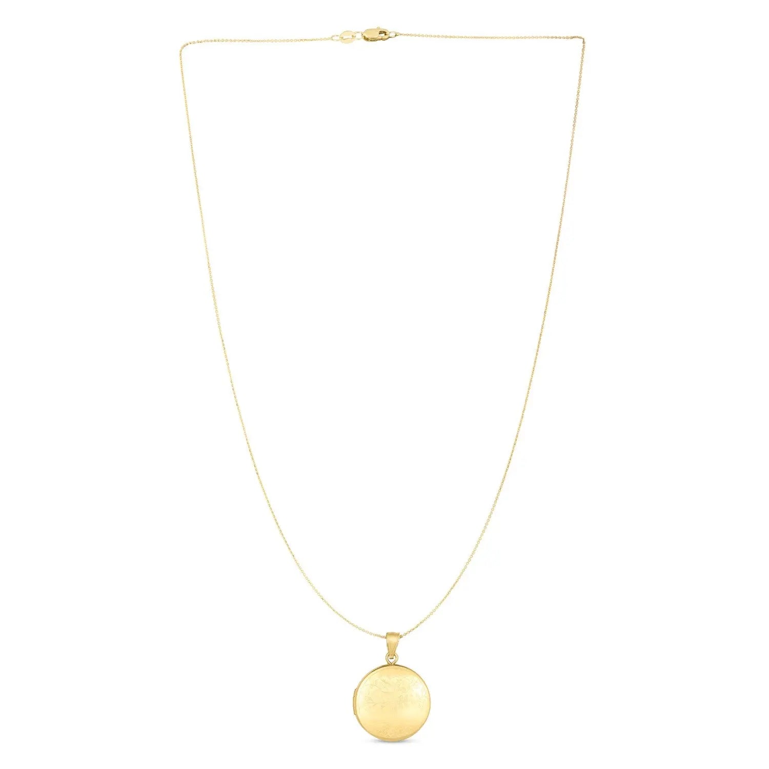 14k Yellow Gold Tree of Life Locket Necklace RCJ Necklaces  CELESTIA LUXE JEWELLERS