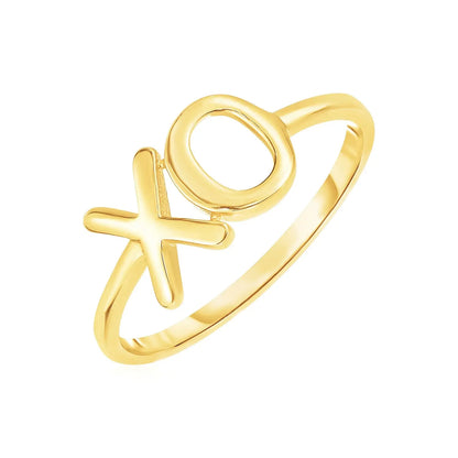 14k Yellow Gold with XO Ring(1.50 mm) RCJ Rings  CELESTIA LUXE JEWELLERS