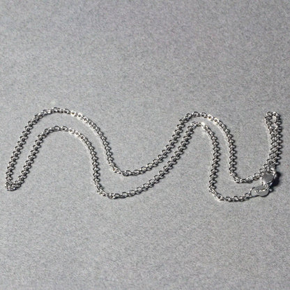 18k White Gold Diamond Cut Cable Link Chain (1.40 mm) RCJ Chains  CELESTIA LUXE JEWELLERS