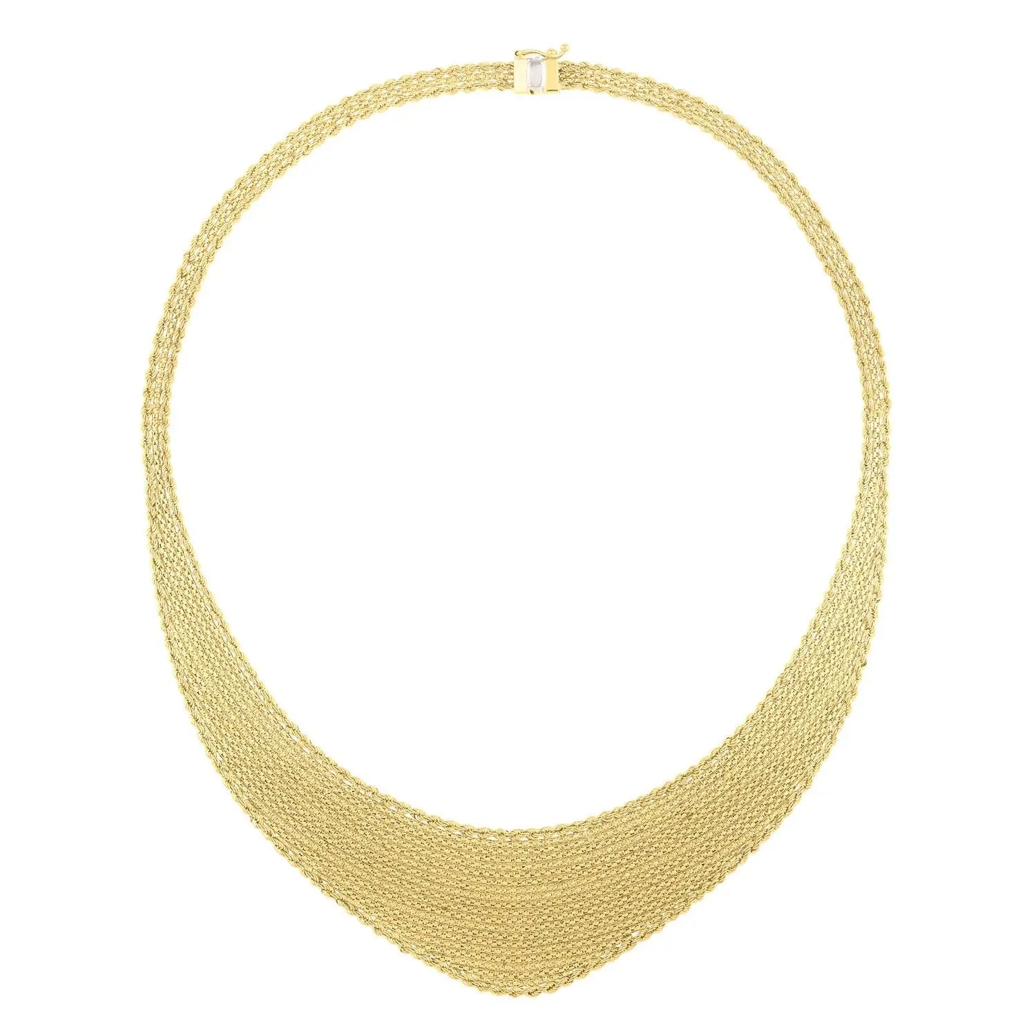 Cleopatra Gratuated Necklace in 14K Yellow Gold RCJ Necklaces  CELESTIA LUXE JEWELLERS