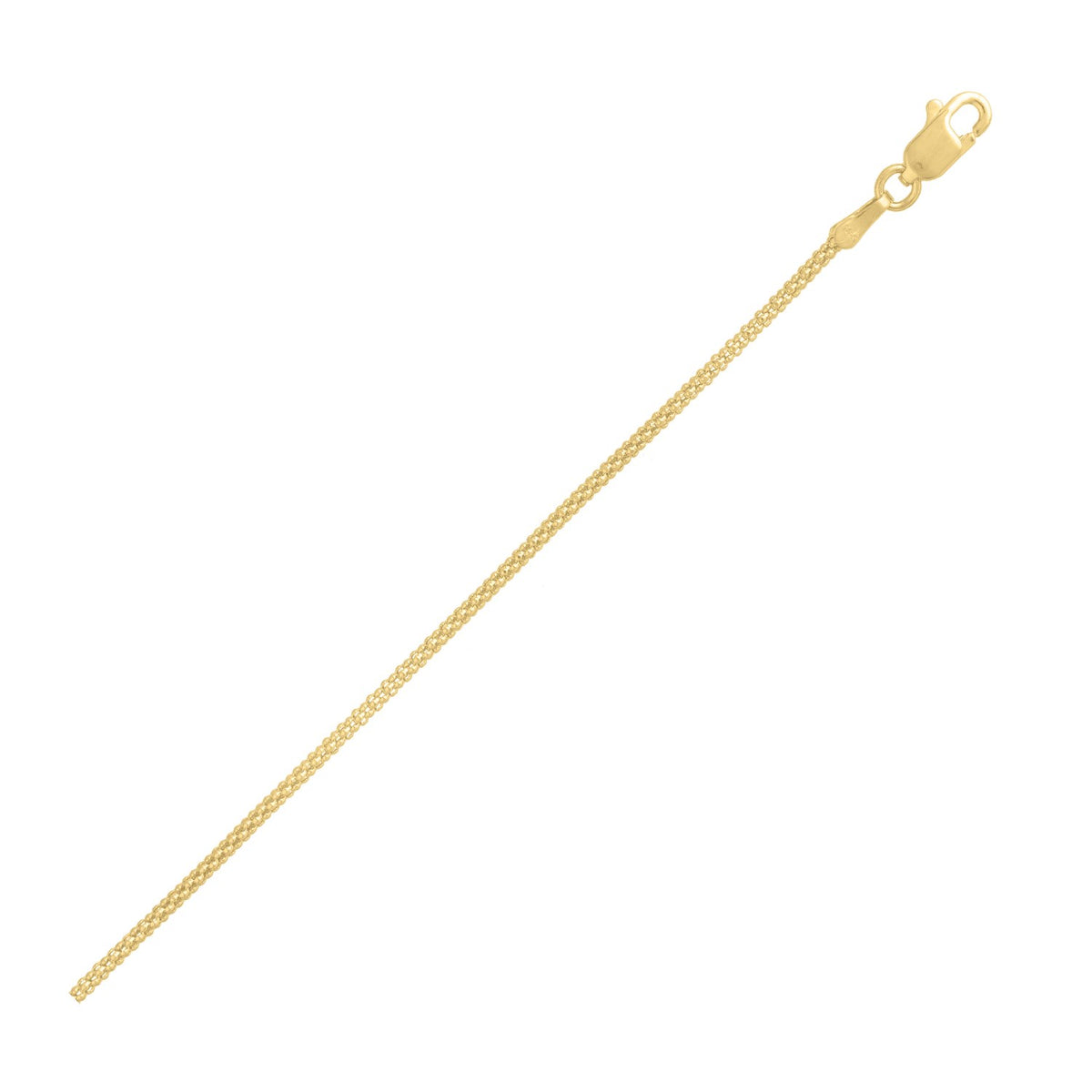 Popcorn Chain in 14k Yellow Gold