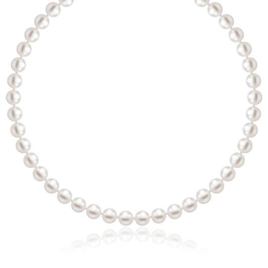 Perle Blanche Strand Necklace — 14K Yellow Gold, 6.0–6.5 mm