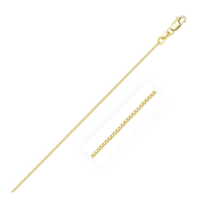 14k Yellow Gold Classic Box Chain
