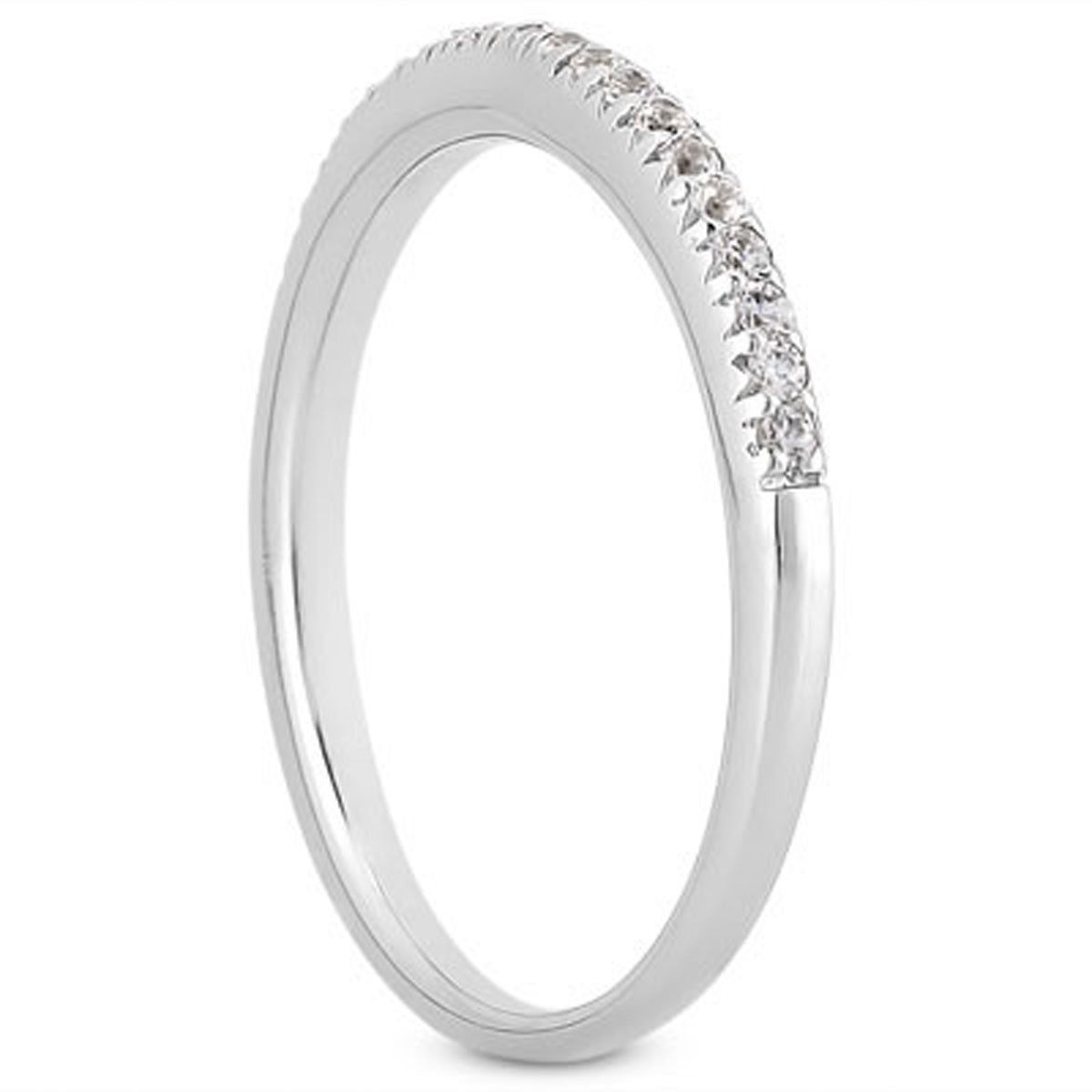 14k White Gold Fancy Engraved Pave Diamond Wedding Ring Band RCJ Rings  CELESTIA LUXE JEWELLERS