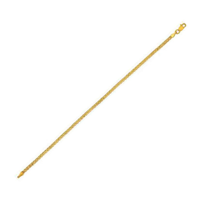 14k Yellow Gold Bismark Chain