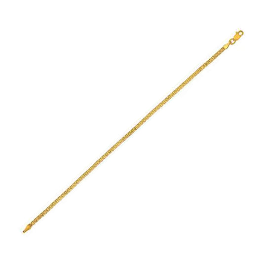 14k Yellow Gold Bismark Chain — CELESTIALUXEJEWELLERS