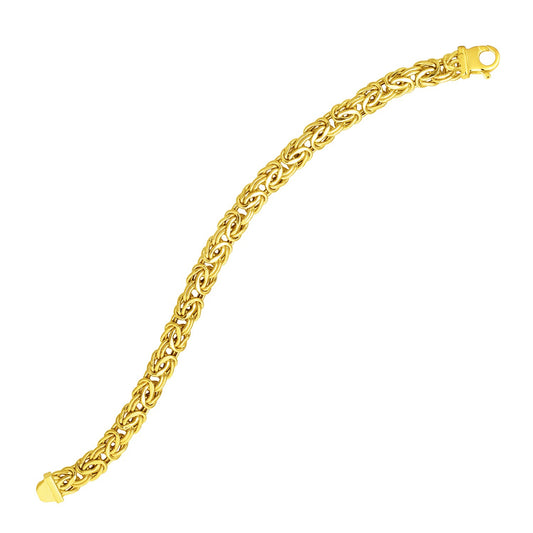 Byzantine Impérial Bracelet — 14K Yellow Gold, 9.00 mm