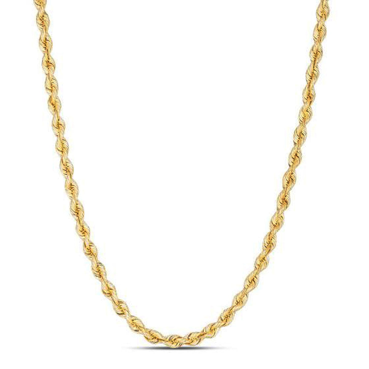 14k Yellow Gold Light Rope Chain
