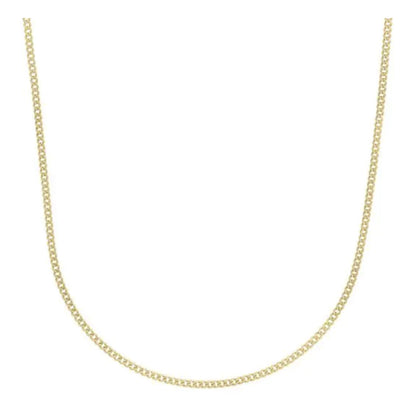 14k Yellow Gold Light Gourmette Chain