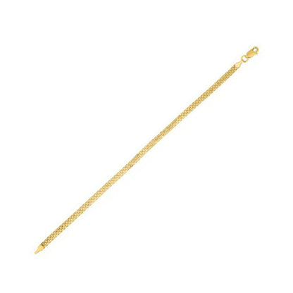 14k Yellow Gold Bismark Chain