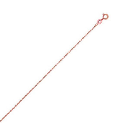 14k Yellow Gold Machine Rope Chain