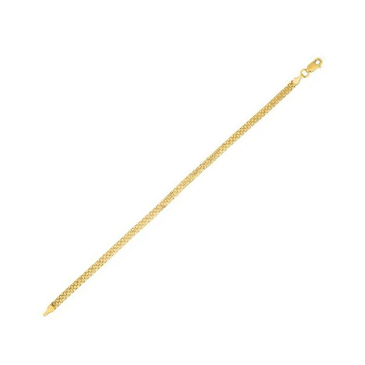 14k Yellow Gold Bismark Bracelet