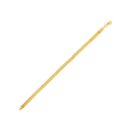 14k Yellow Gold Bismark Bracelet