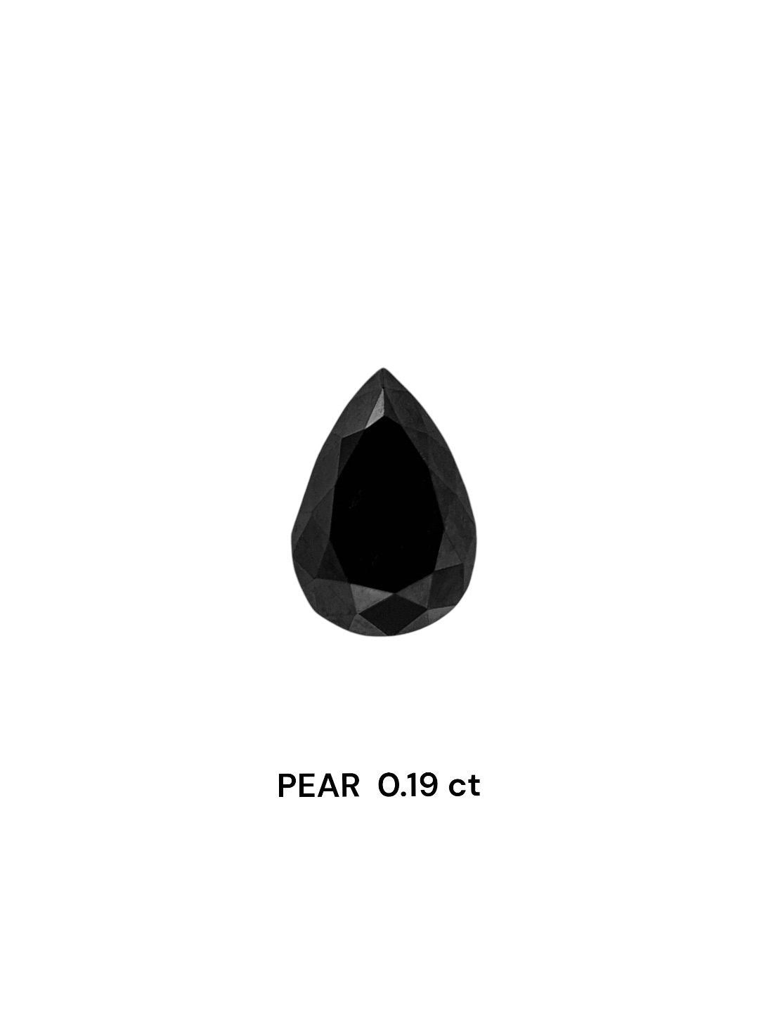 0.19 Carat PEAR Natural Diamond