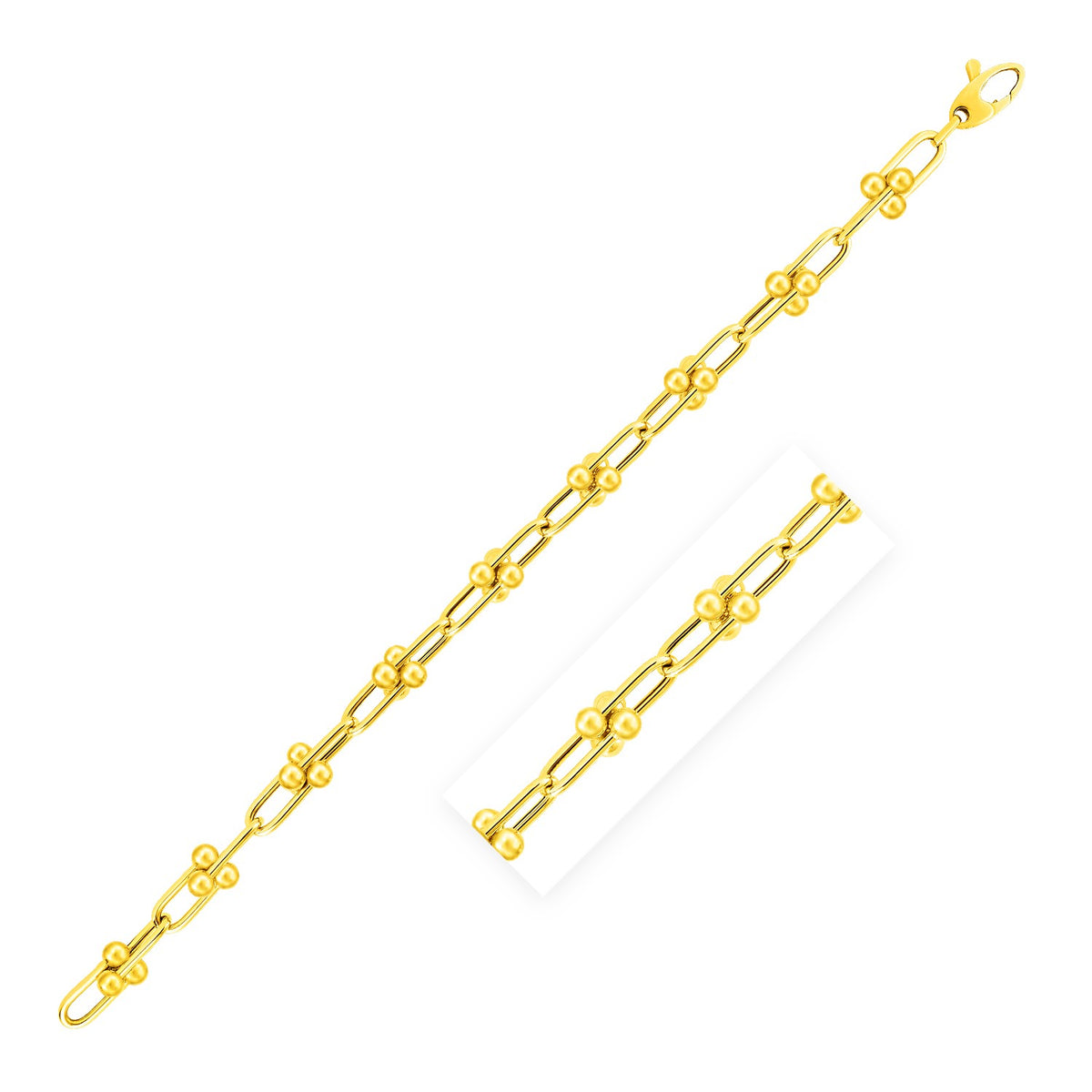 Jax Chain in 14k Yellow Gold