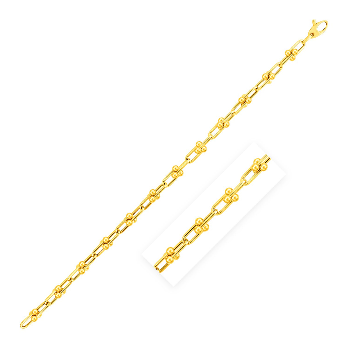 Jax Chain in 14k Yellow Gold